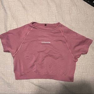 Violet sunset Alphalete crop top